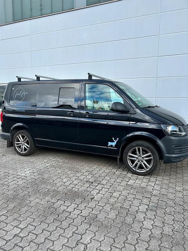 Usata VW Transporter 150 CV (110 kW) 2017 Nero Furgone