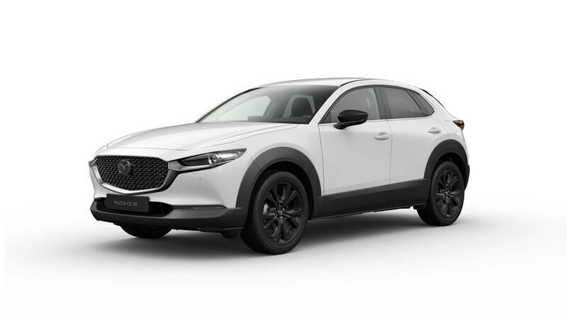 Weiß Neu 2025 Mazda CX-30 Homura-Line SUV | 30.270 € - Bild 1/4