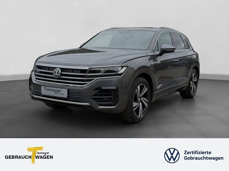 Grau Gebraucht 2019 VW Touareg R-line SUV | 45.390 € (Fairer Preis) - Bild 1/4