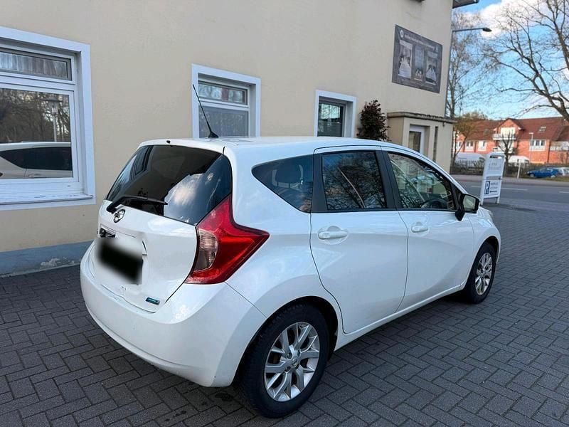 Gebraucht Nissan Note Acenta+ 80 PS (58 kW) 2014 Weiß Kleinwagen