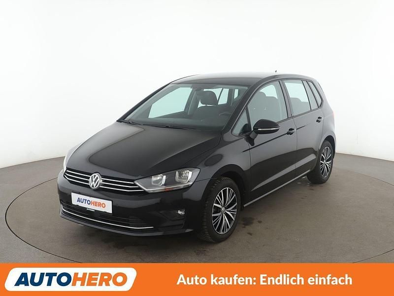 Schwarz Gebraucht 2016 VW Golf Sportsvan Allstar Van / Kleinbus | 16.020 € (Fairer Preis) - Bild 1/3
