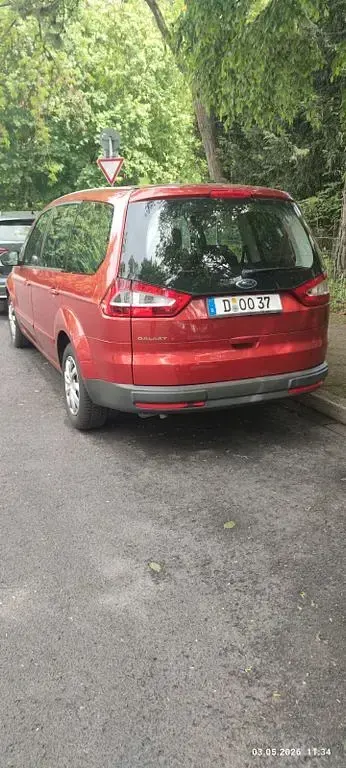 Usata Ford Galaxy 145 CV (106 kW) 2006 Rosso Monovolume