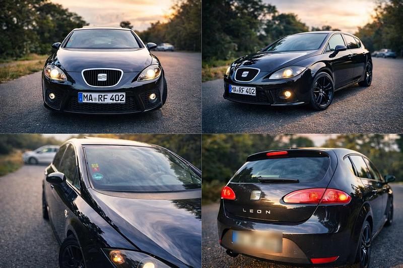 Gebraucht Seat Leon 185 PS (136 kW) 2006 Schwarz Kleinwagen