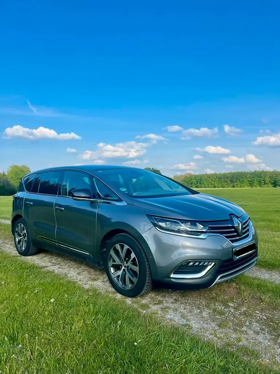 Gebraucht Renault Espace 160 PS (117 kW) 2015 Silber Van / Kleinbus
