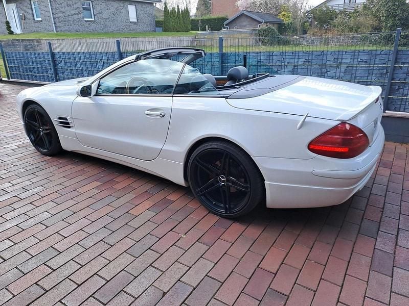 Gebraucht Mercedes SL500 306 PS (225 kW) 2003 Weiß Cabrio