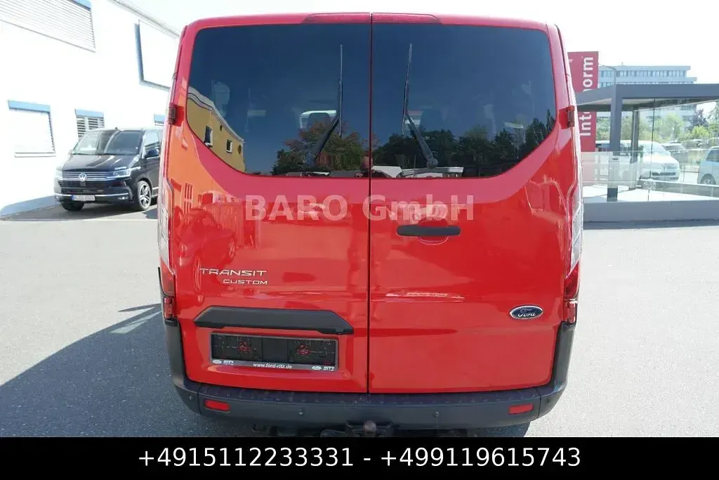 Gebraucht Ford Transit Custom Trend 170 PS (125 kW) 2017 Rot Van