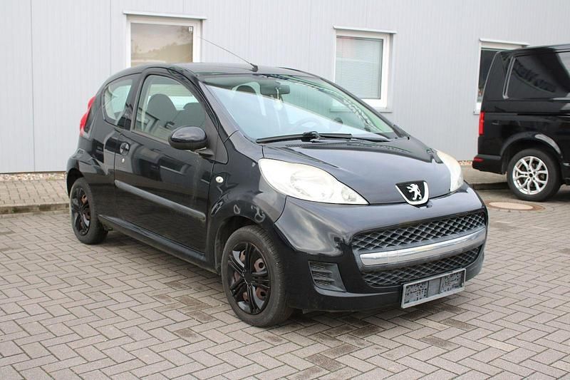 Schwarz Gebraucht 2009 Peugeot 107 Filou Kleinwagen | 299 € (Superpreis) - Bild 1/4