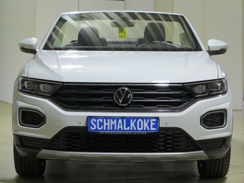 Pure white Gebraucht 2021 VW T-Roc Cabriolet Active Cabrio | 21.950 € (Guter Preis) - Bild 1/4