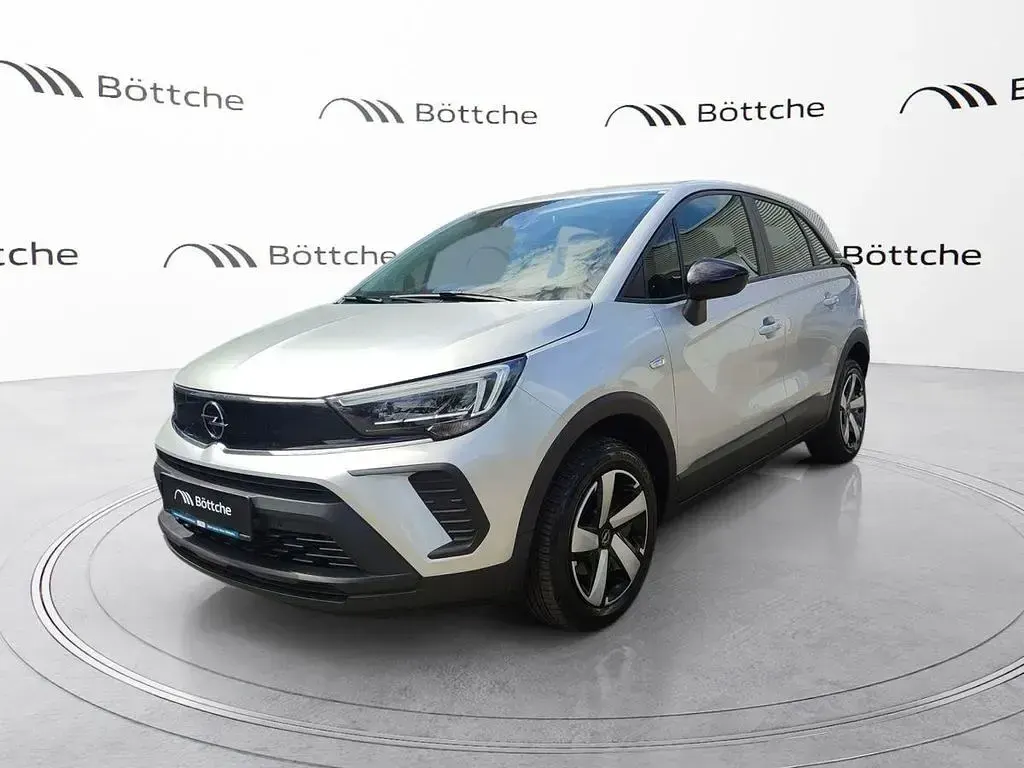 Gebraucht Opel Crossland Enjoy 110 PS (80 kW) 2024 Lackierung aluminiumgrau/meta SUV