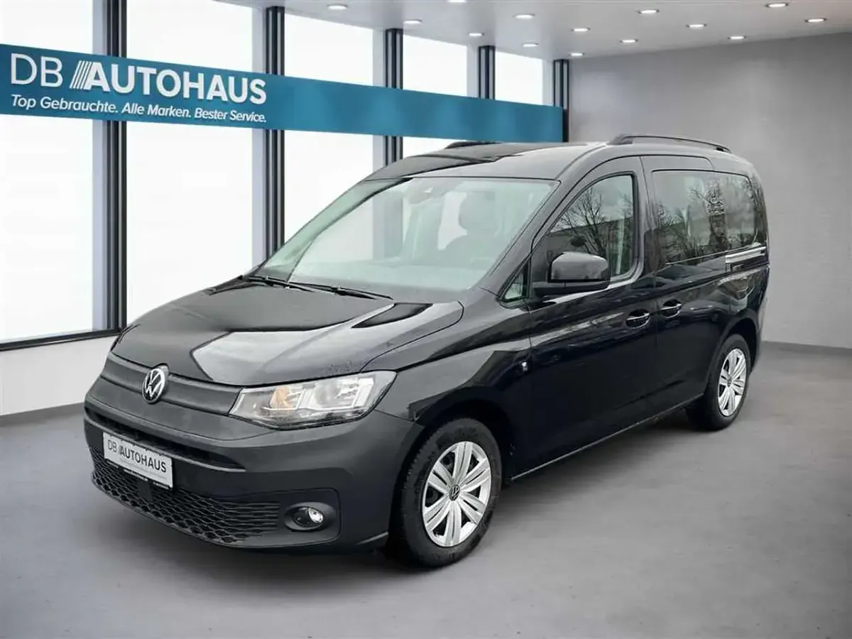 Second-hand VW Caddy 122 CP (89 kW) 2022 Negru Monovolum