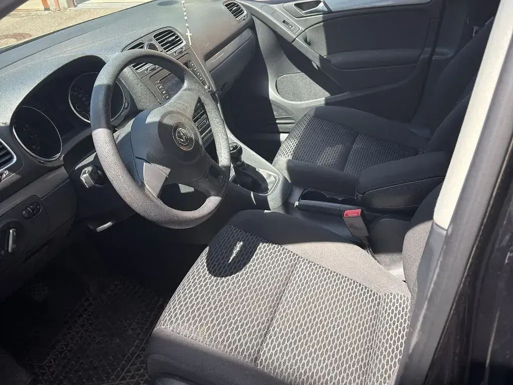 Brugt VW Golf VI Style 80 HK (58 kW) 2011 Sort Hatchback