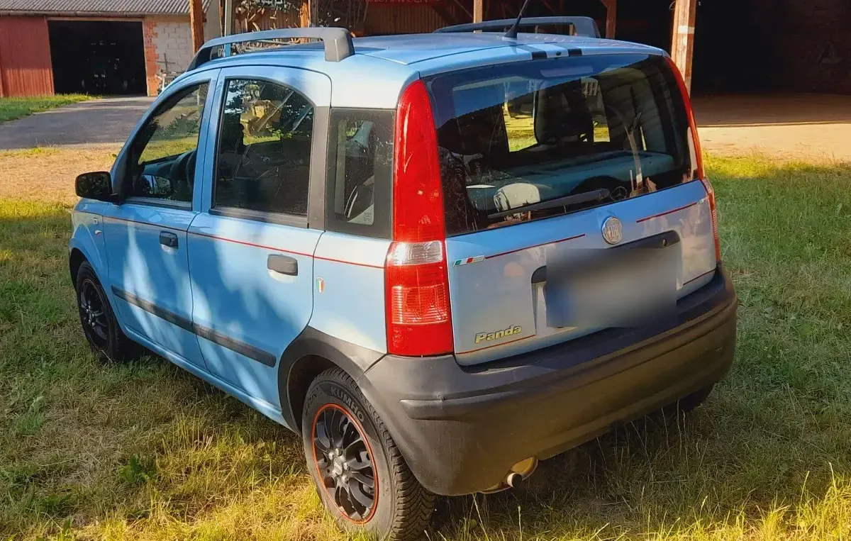 Gebraucht Fiat Panda 54 PS (39 kW) 2009 Blau Kleinwagen