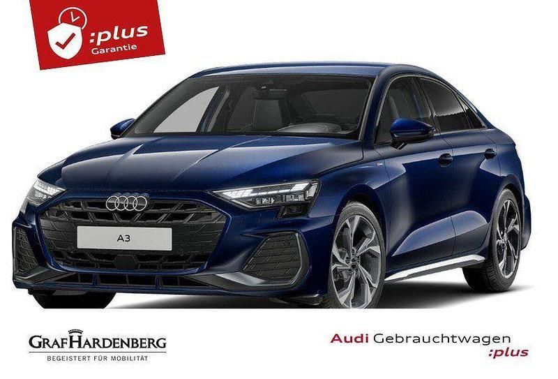 Navarrablau metallic Gebraucht 2025 Audi A3 S-Line Limousine | 32.530 € (Fairer Preis) - Bild 1/3