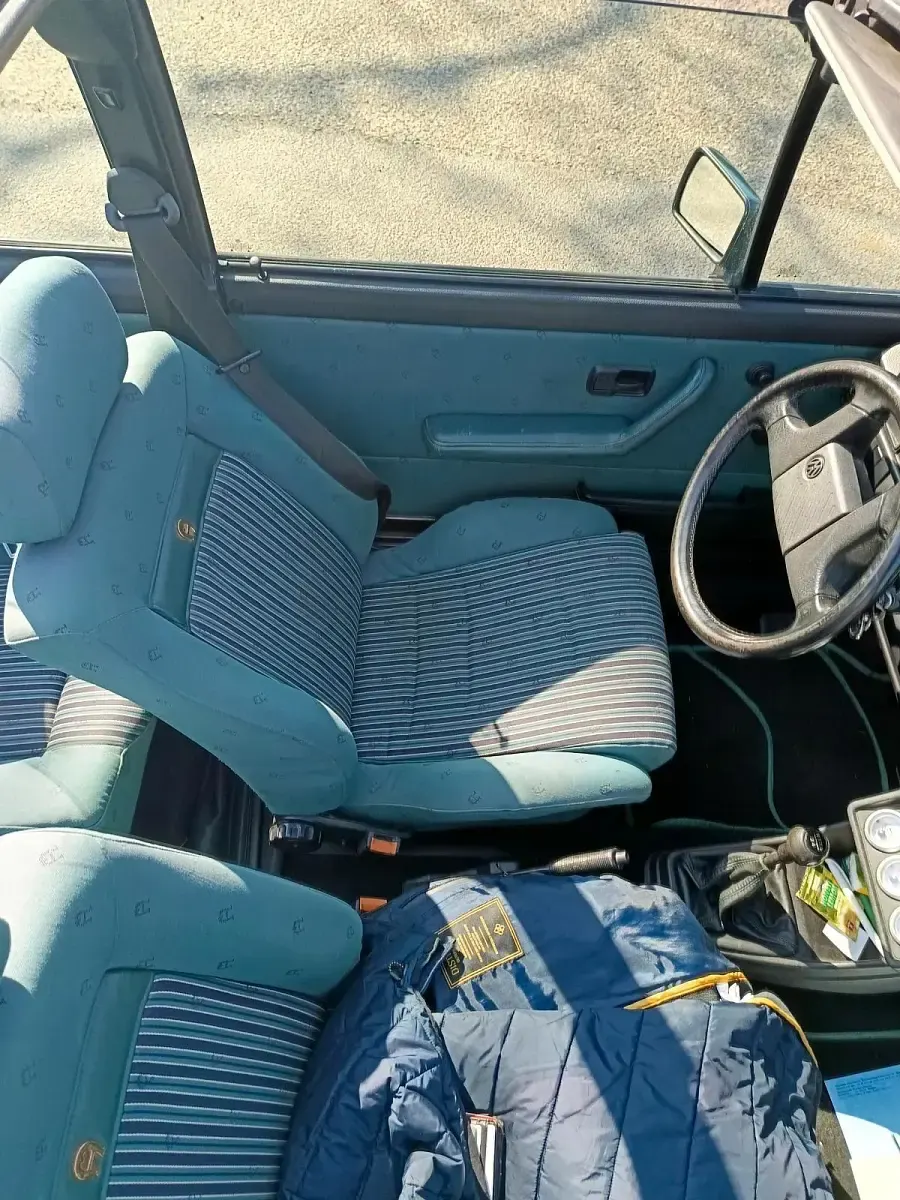 Gebraucht VW Golf Cabriolet 98 PS (72 kW) 1990 Grün Cabrio