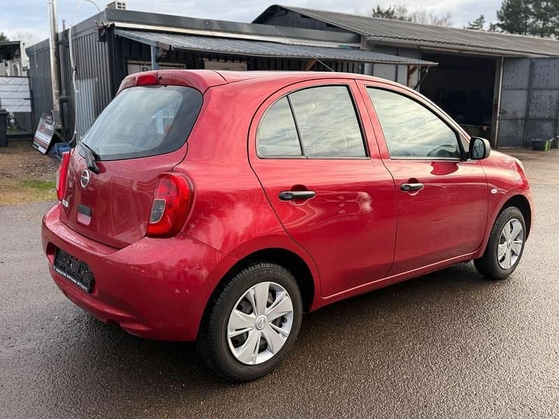 Gebraucht Nissan Micra Visia 80 PS (58 kW) 2016 Rot Kleinwagen