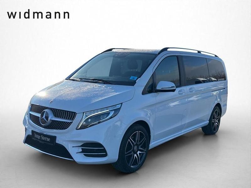 Bergkristallweiss metallic Gebraucht 2022 Mercedes V250 Edition Van / Kleinbus | 48.850 € (Superpreis) - Bild 1/4