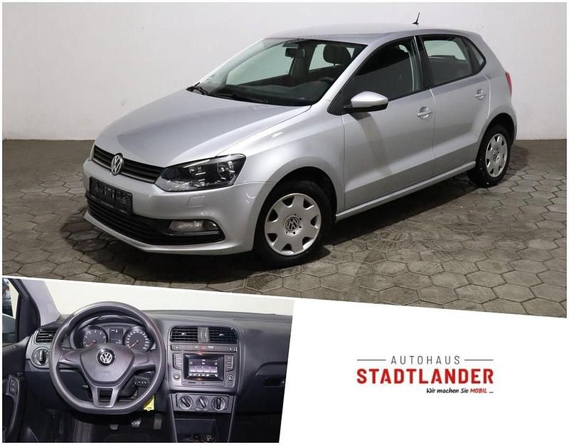 Gebraucht VW Polo Trendline 60 PS (44 kW) 2015 Silber Kleinwagen