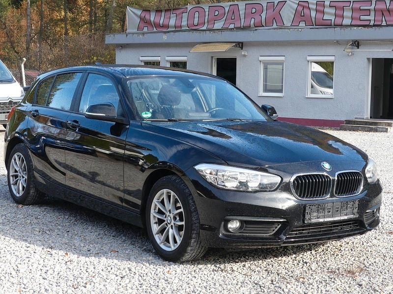 Schwarz Gebraucht 2016 BMW 116 Advantage Kleinwagen | 9.950 € (Guter Preis) - Bild 1/4