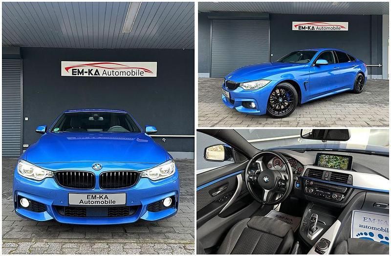 Blau Gebraucht 2016 BMW 430 Gran Coupé M Sport Coupé | 16.900 € (Teuer) - Bild 1/4