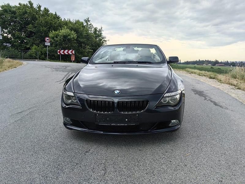 Blau Gebraucht 2008 BMW 650 Cabriolet Cabrio | 14.950 € (Guter Preis) - Bild 1/4