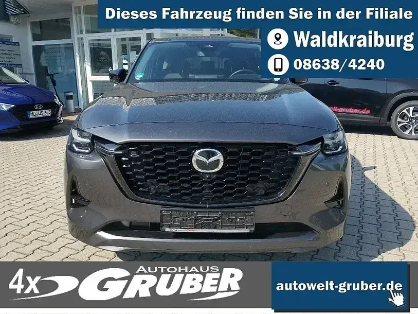 Gebraucht Mazda CX-60 Homura-Line 254 PS (186 kW) 2023 Machine grey (metallic) SUV