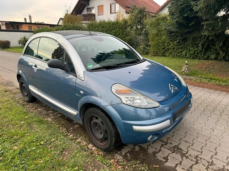 Blau Gebraucht 2009 Citroën C3 Pluriel Cabrio | 1.900 € - Bild 1/4