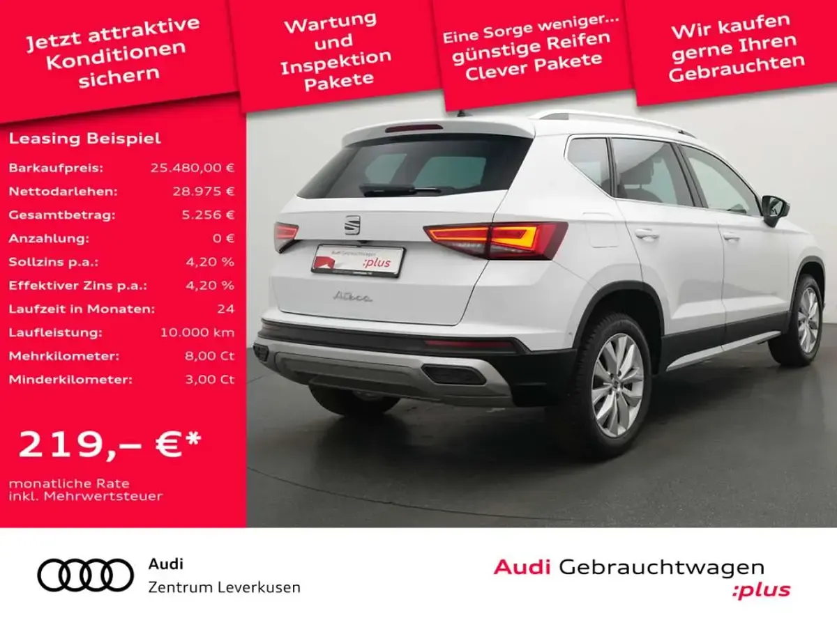 Gebraucht Seat Ateca Xperience 150 PS (110 kW) 2025 Weiss SUV