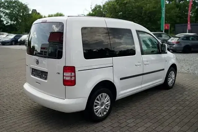 Gebraucht VW Caddy Team 86 PS (63 kW) 2015 Weiß Van / Kleinbus