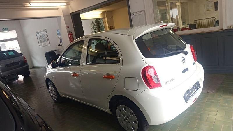 Gebraucht Nissan Micra Visia 98 PS (72 kW) 2014 Weiß Kleinwagen