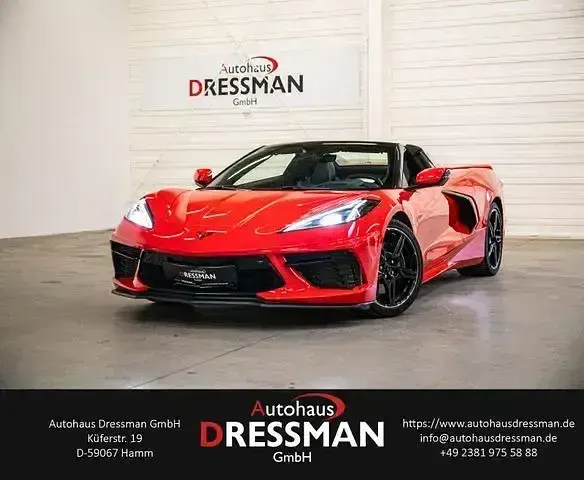 Second-hand Corvette C8 481 CP (353 kW) 2023 Roșu Cabrio