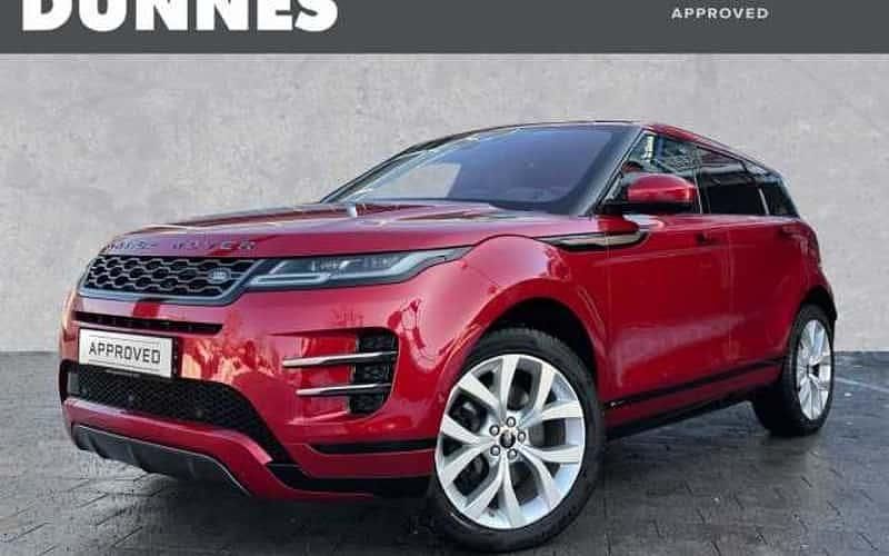 Rot (firenzered metallic) Gebraucht 2020 Land Rover Range Rover evoque HSE Dynamic SUV | 40.871 € (Teuer) - Bild 1/4