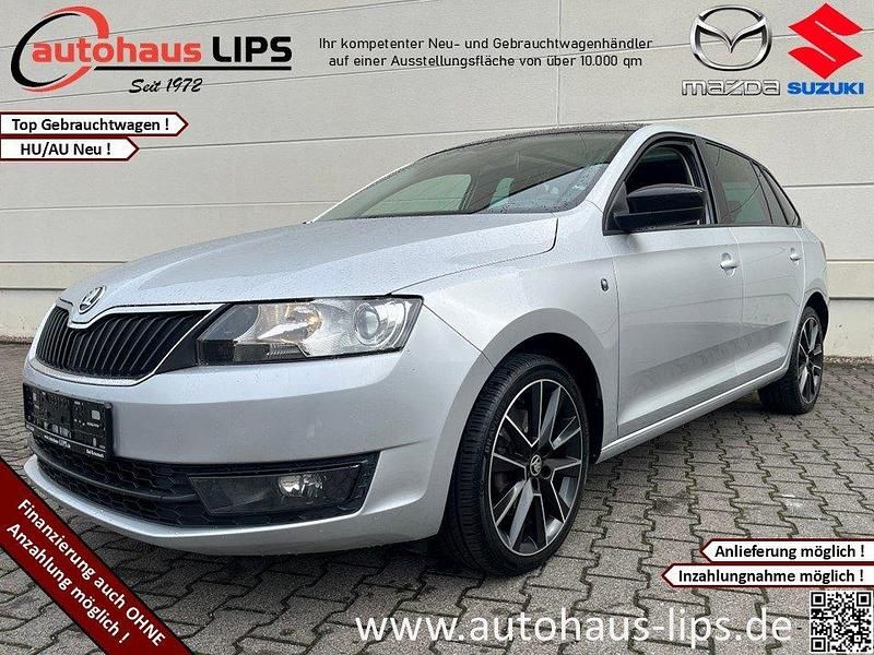 Brilliantsilber metallic Gebraucht 2014 Skoda Rapid Style Limousine | 5.990 € (Fairer Preis) - Bild 1/4