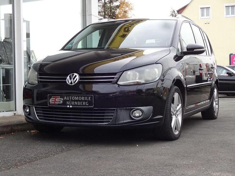 Gebraucht VW Touran Highline 140 PS (102 kW) 2010 Schwarz Van / Kleinbus