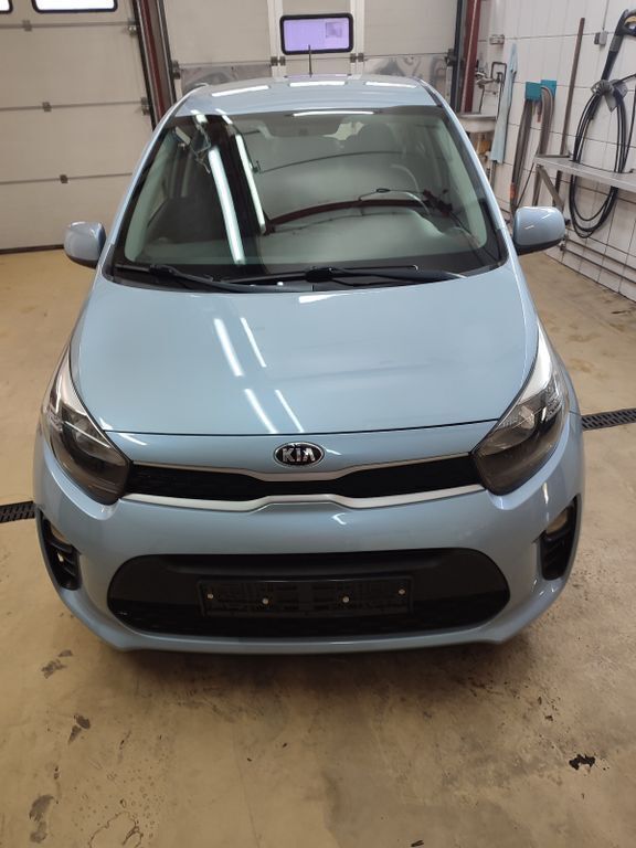 Blau Gebraucht 2020 Kia Picanto DREAM-TEAM Edition Kleinwagen | 8.900 € (Fairer Preis) - Bild 1/4