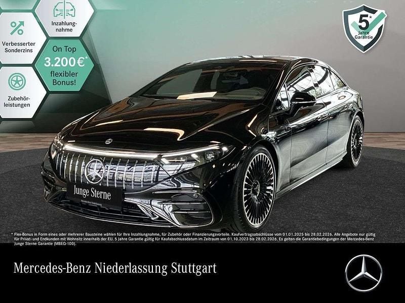 Schwarz Gebraucht 2024 Mercedes EQS 53 AMG AMG Limousine | 92.990 € (Superpreis) - Bild 1/3