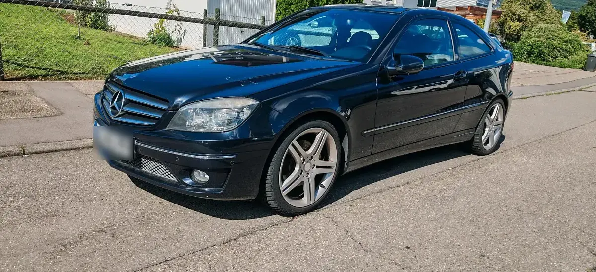 Gebraucht Mercedes CLC200 184 PS (135 kW) 2009 Schwarz Coupé