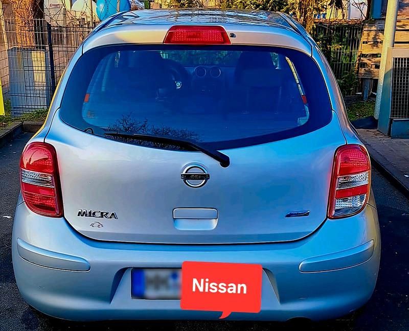 Gebraucht Nissan Micra 80 PS (58 kW) 2011 Silber Kleinwagen