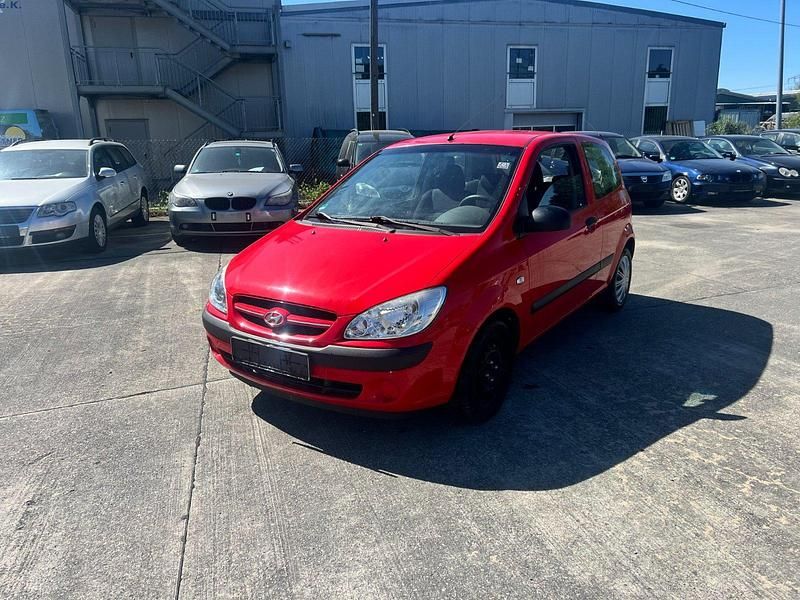 Rot Gebraucht 2008 Hyundai Getz Kleinwagen | 899 € - Bild 1/4