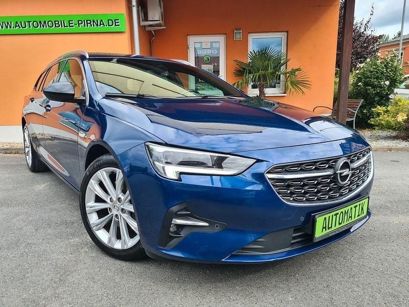 Blau Gebraucht 2021 Opel Insignia Elegance Kombi | 15.950 € (Guter Preis) - Bild 1/4