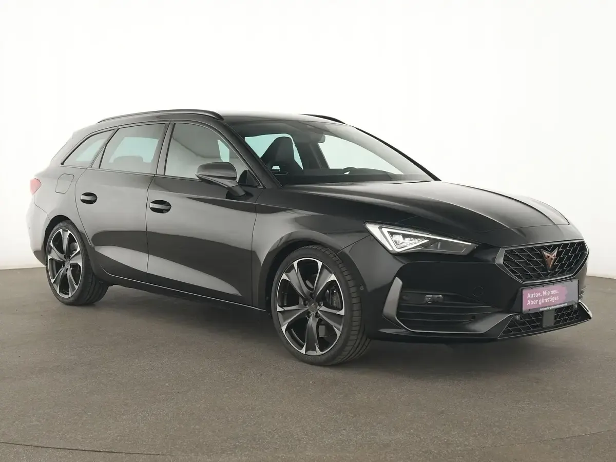 Gebraucht Cupra Leon VZ 245 PS (180 kW) 2024 Mitternachtsschwarz Limousine