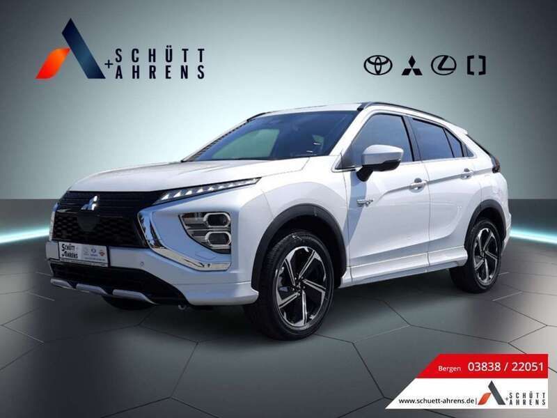 Titanweiss (d) Gebraucht 2024 Mitsubishi Eclipse Cross Plus SUV | 31.590 € (Teuer) - Bild 1/4