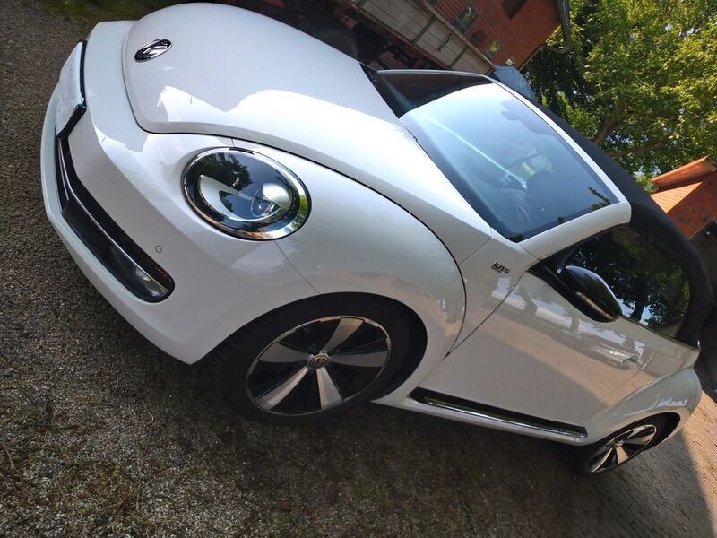 Weiß Gebraucht 2013 VW Beetle S Cabrio | 13.500 € (Superpreis) - Bild 1/4
