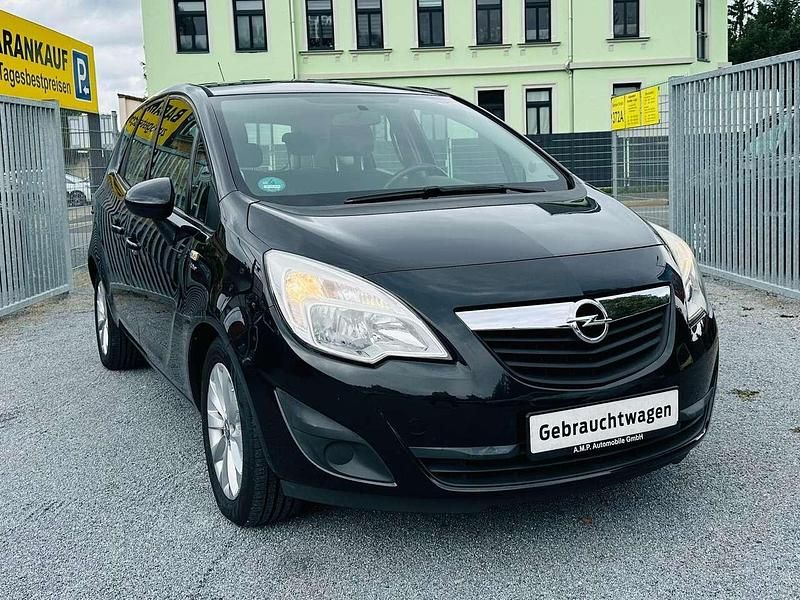 Graphitschwarz/carbon flash Gebraucht 2013 Opel Meriva Active Van / Kleinbus | 4.999 € (Fairer Preis) - Bild 1/4