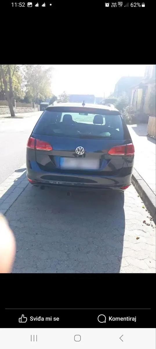 Gebraucht VW Golf VII 116 PS (85 kW) 2015 Blau Kombi