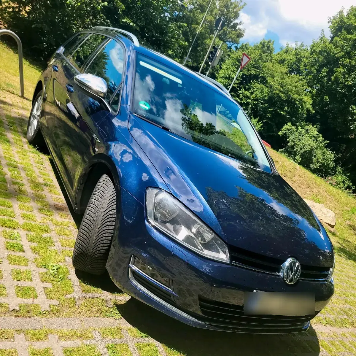 Gebraucht VW Golf VII LOUNGE 150 PS (110 kW) 2015 Blau Kombi