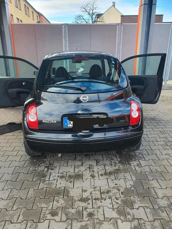 Gebraucht Nissan Micra 80 PS (58 kW) 2008 Schwarz Kleinwagen