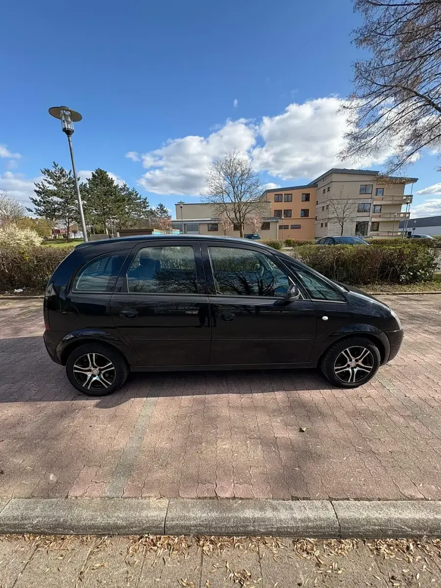 Gebraucht Opel Meriva 125 PS (91 kW) 2008 Schwarz Van / Kleinbus