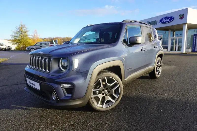 Blau Gebraucht 2020 Jeep Renegade Limited SUV | 19.900 € (Fairer Preis) - Bild 1/4