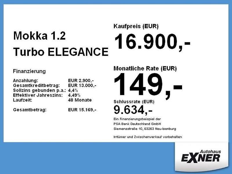 Grün Gebraucht 2021 Opel Mokka SUV | 16.900 € (Superpreis) - Bild 1/1