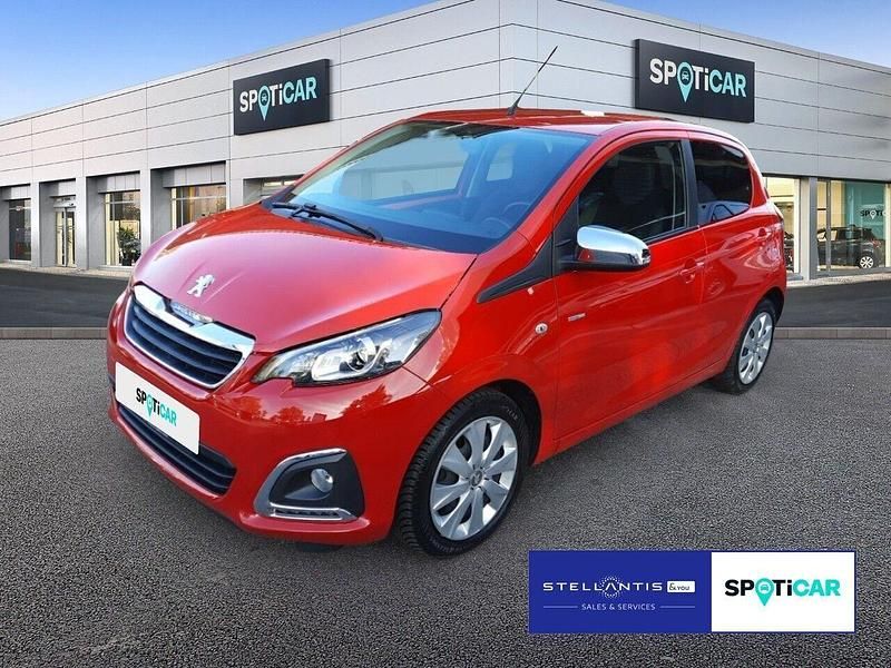 Weiß Gebraucht 2020 Peugeot 108 Style Kleinwagen | 9.290 € (Fairer Preis) - Bild 1/4